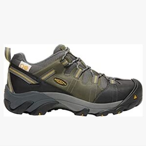 Keen Mens Outdoor Leather Steel Toe Workout sneakers shoes sz 11.5